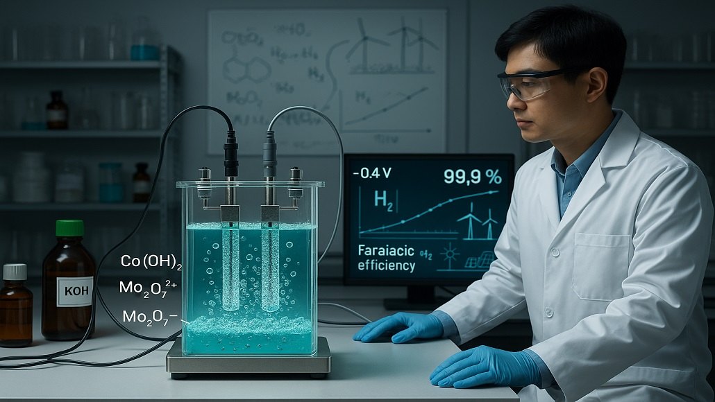 Cobalt-Molybdenum Catalyst Spikes Green Hydrogen Production