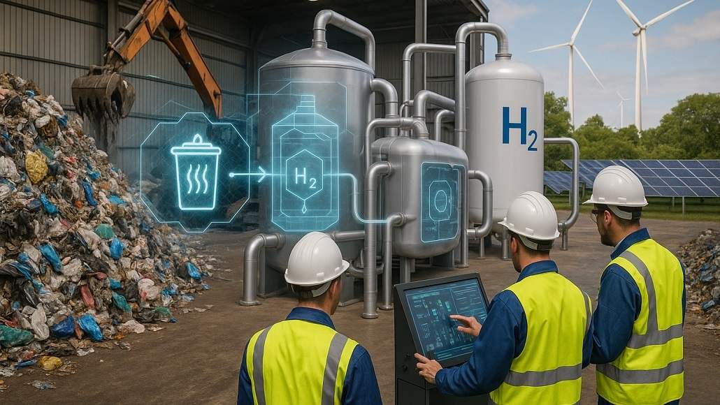 Hydrogen from Waste Transforming