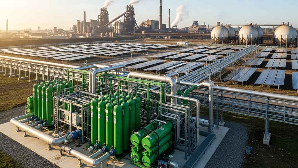 Horizon Green Hydrogen Electrolyser Project Powers Steel