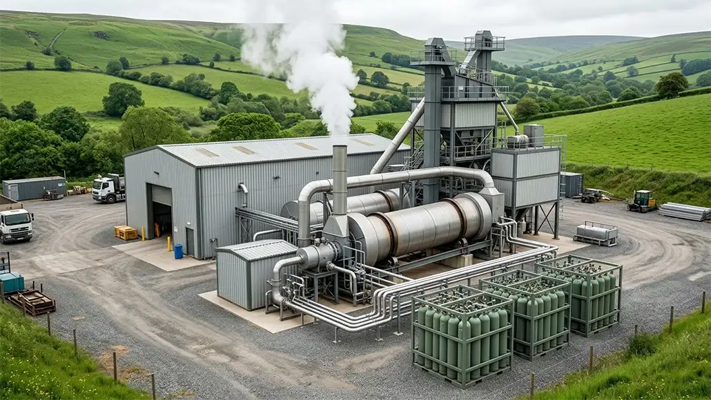 Remove Carbon from Asphalt Production