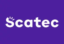 Scatec,Partners Push Obelisk Green Hydrogen Project in Egypt White Scatec logo on a solid purple background, centered