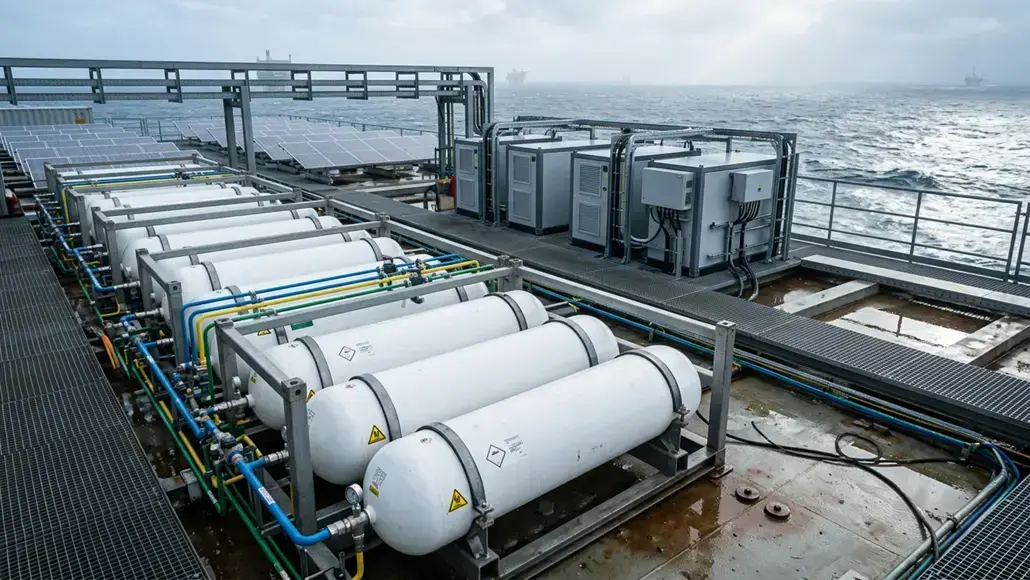First GridIndependent 45MWh Hydrogen Power Hub