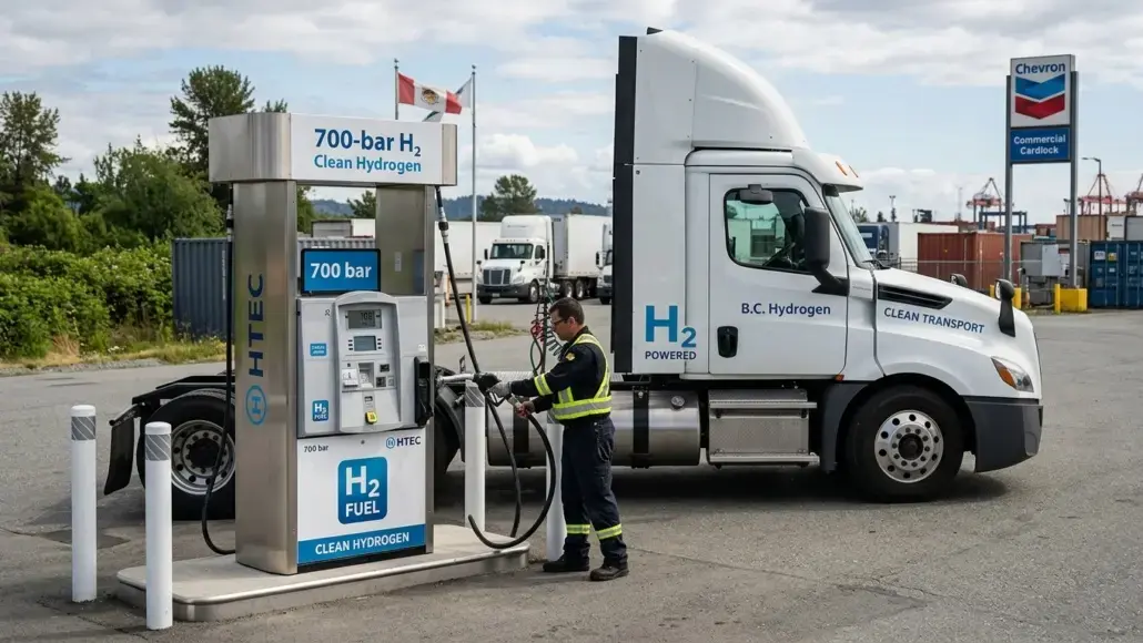 First 700-Bar Clean Hydrogen Refueling Station in Canada