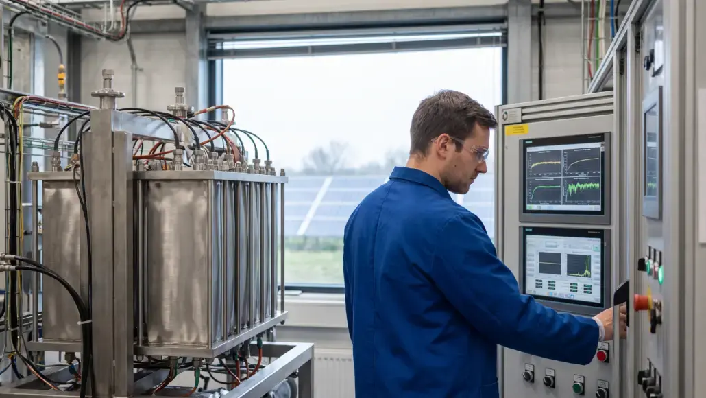 AI-Based Process Control for Hydrogen Production