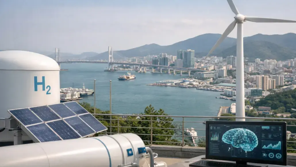 Eco-Friendly Energy Framework Based on Hydrogen and AI