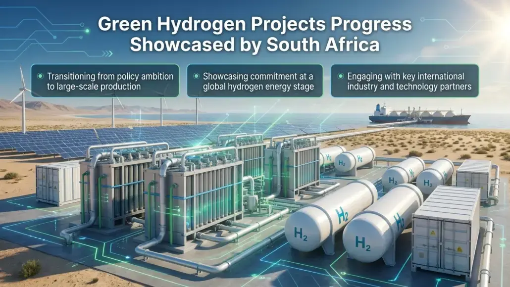 Green Hydrogen Projects Progress Showcased by South Africa